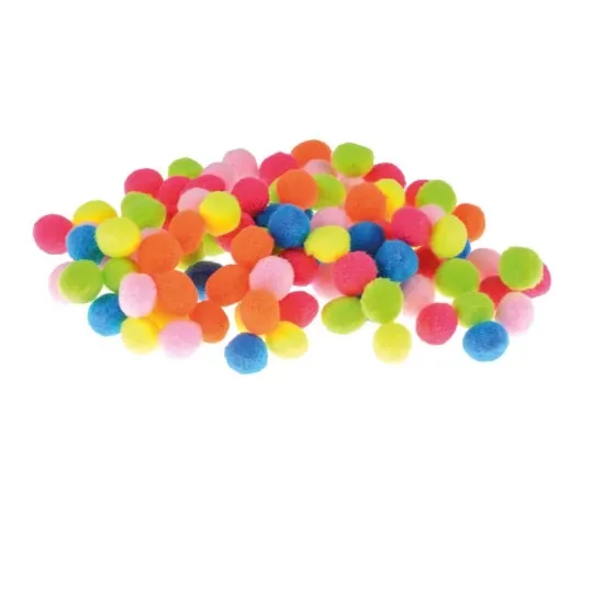 POMPONY 10MM MIX KOLORÓW POM28 BREWIS zdjęcie 1