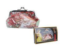 Portfelik duży - A. Mucha, Cztery pory roku, Wiosna (CARMANI)