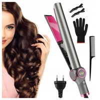 Lokówka Prostownica Ceramiczna Mini Turystyczna 2w1 Do Włosów Stylizacja