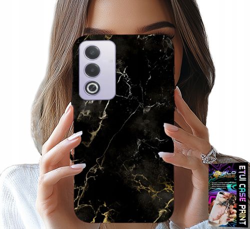 ETUI DO OPPO A80 5G - KAMIENNE ELEGANCKIE WZORY FUTERAŁ CASE na Arena.pl