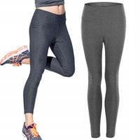 Spodnie treningowe leginsy sportowe damskie długie FITNESS JOGA siłownia L