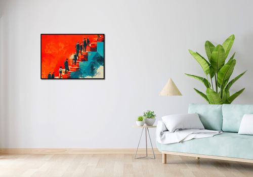 Plakat 84x59,5cm Metafory Sukcesu na Arena.pl