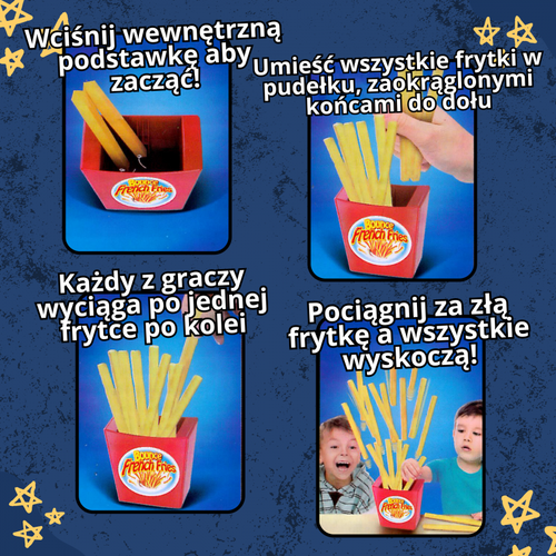 WOOPIE Gra Zręcznościowa Wyskakujące Frytki na Arena.pl