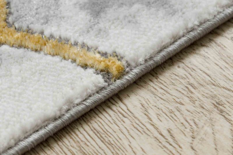 RUG/LU/ESTEMA/CUBES/CREAM+GOLD/120x170 zdjęcie 4