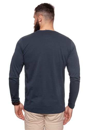 WRANGLER LS LOGO TEE NAVY W7A85D335 L na Arena.pl