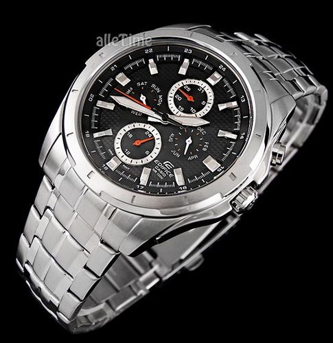 Casio EDIFICE -  TIGRAN EF-328D-1AVEF 10BAR + PUDEŁKO na Arena.pl