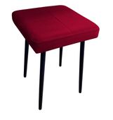 Taboret MAX MG31 czerwony  podstawa czarna