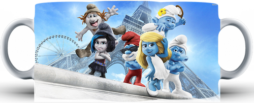 Kubek ceramiczny Smerfy - The Smurfs na Arena.pl