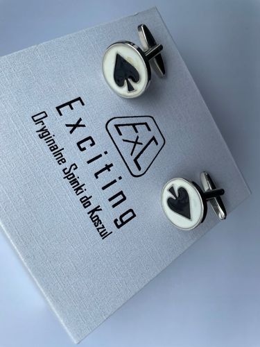 Spinki do mankietów EXC Ptak Bażant Przepiórka dla Myśliwego w Szkatułce na Arena.pl