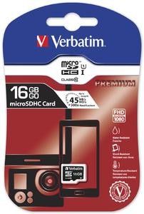 Verbatim 16GB Micro SD (HC) Class 10 na Arena.pl