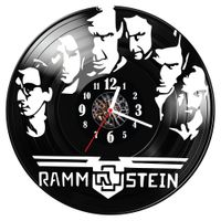 Zegar ścienny z płyty winylowej Rammstein 1543.14