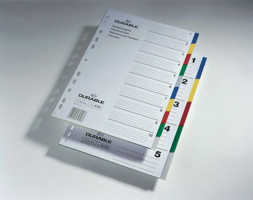 Durable Przekładki PP A4 5-kolorowy na Arena.pl