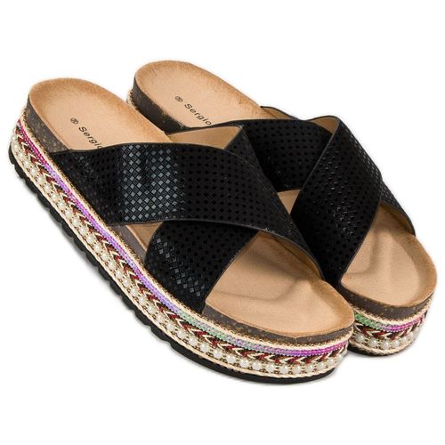 Klapki ethnic print r.40 na Arena.pl