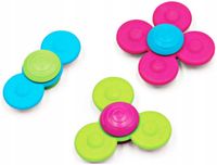 FAT BRAIN TOYS WIRUJĄCE PRZYSSAWKI WHIRLY SQUIGZ 3 SZT