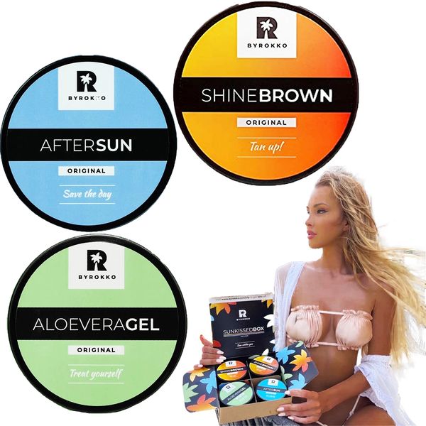 Byrokko Sunkissed Box Zestaw Do Opalania zdjęcie 15