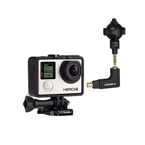 COMICA CVM-VG05 MIKROFON STEREO DO KAMER GOPRO 5 4 3+ 3 GITUP GIT2 PRO na Arena.pl