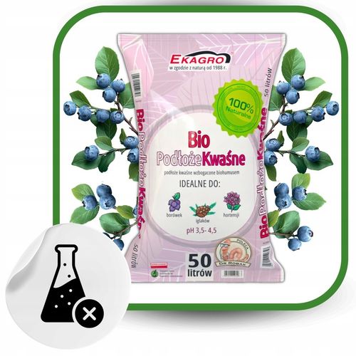 Torf Kwaśny Podłoże z EKO Nawozem BORÓWKA IGLAKI na Arena.pl