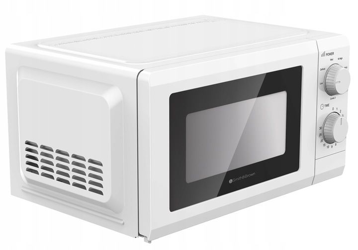 KUCHENKA MIKROFALOWA MIKROFALÓWKA 900W GRILL BIAŁA zdjęcie 4