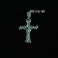 Oryginalny Srebrny Krzyżyk Męski Srebro pr 925