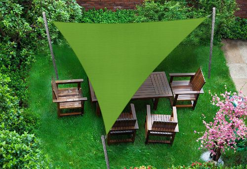 ŻAGIEL PRZECIWSŁONECZNY WODOSZCZELNY PREMIUM TRÓJKĄT ZIELONY 5,2X5,2X5,2 na Arena.pl