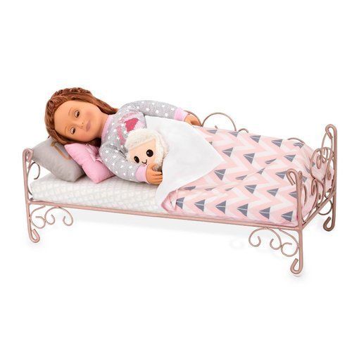 Łóżko dla lalek – Scrollwork Bed our generation na Arena.pl