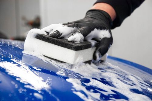 Soft99 Qjutsu Ultra Soft Sponge Gąbka do Mycia Samochodu Auta No Rinse na Arena.pl