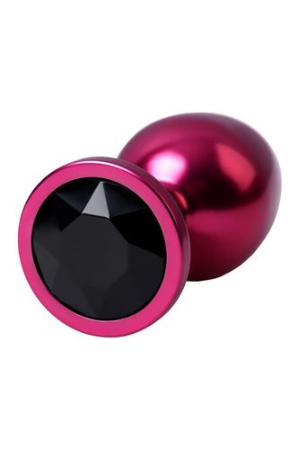 Red Anal Plug Toyfa Metal With Black Gem na Arena.pl