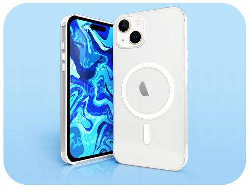 Etui Magsafe Do iPhone 15 (Magnetyczne Pancerne Clear Obudowa) +SZKŁO 5D 9H na Arena.pl
