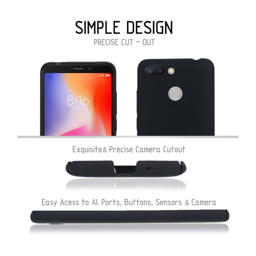 Etui do Xiaomi Redmi 6A (czarny) #0 na Arena.pl