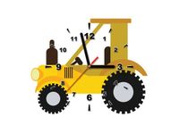 40X40CM ZEGAR TRAKTOR OBRAZ