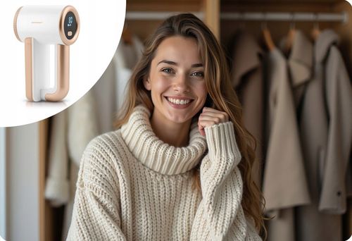 Golarka do ubrań z wyświetlaczem elektryczna do swetrów tapicerek na Arena.pl