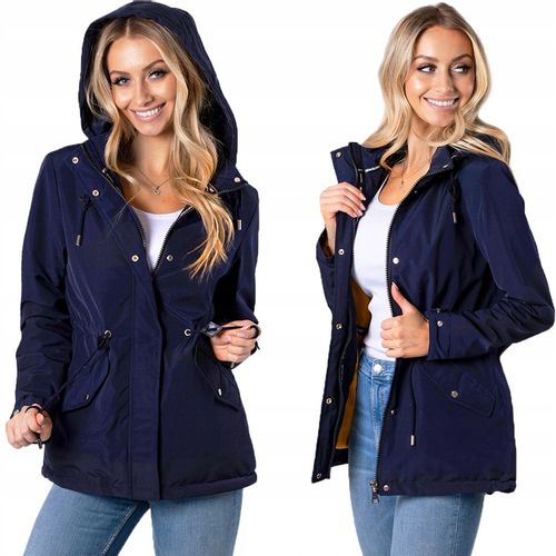 TALIOWANA WIOSENNA Kurtka PARKA z Kapturem 3 KOLORY Przejściowa XL na Arena.pl