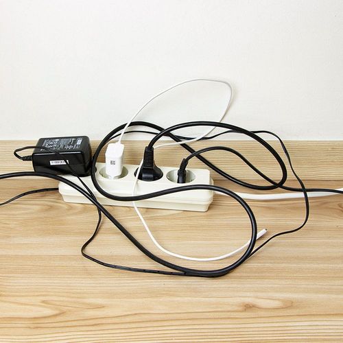 Pojemnik Organizer Pudełko Schowek na Kable Listwy Przedłużacz Biurowy na Arena.pl