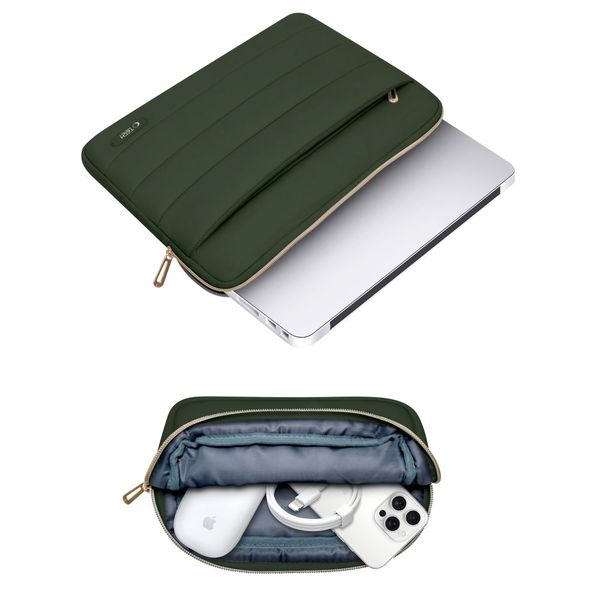 TECH-PROTECT PUFFY LAPTOP 15-16 ARMY GREEN zdjęcie 5