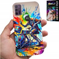 ETUI DO MOTOROLA MOTO G10 POWER - ROCK PERKUSJA BĘBNY KOŚCIOTRUP POKROWIEC