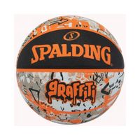 SPALDING PIŁKA DO KOSZYKÓWKI GRAFFITI ORANGE R.7