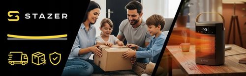 Termowentylator farelka nagrzewnica elektryczna cichy grzejnik timer pilot na Arena.pl