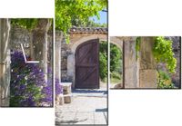 100CM 70CM ZEGAR 3 ELEM STARE OPACTWO ST HILAIRE ŚCIENNY OBRAZ