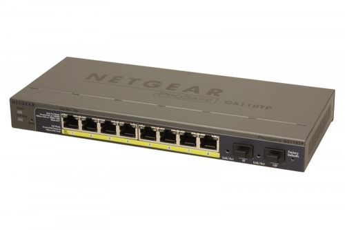 Netgear Switch Smart 8xGE 2xSFP (8xPoE) - GS110TP na Arena.pl