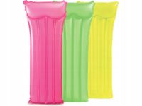 Materac neonowy dmuchany do pływania Intex