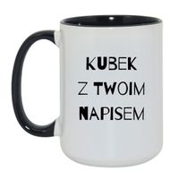 Duży Biało-Czarny 450 ml