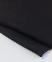Czarna - jersey wiskozowy 220g/m2
