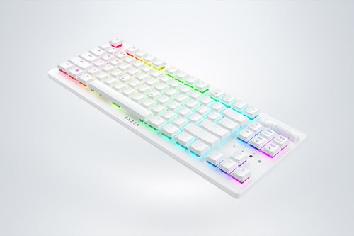Klawiatura Razer DeathStalker V2 Pro Tenkeyless Linear Optical Switch Biała na Arena.pl