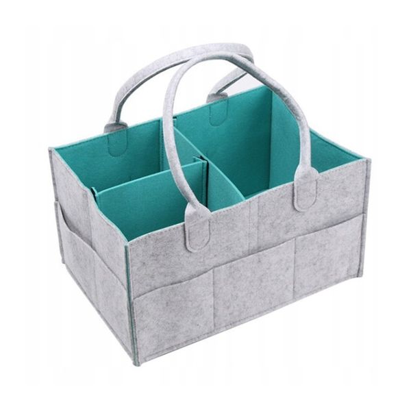 Organizer Stojący Filc Szaro - Zielony Orm02Sz zdjęcie 1