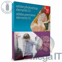 Photoshop & Premiere Elements 13 - Licencja Wieczysta (LifeTime) - Windows - Użytkownik Indywidualny - BOX (USB)