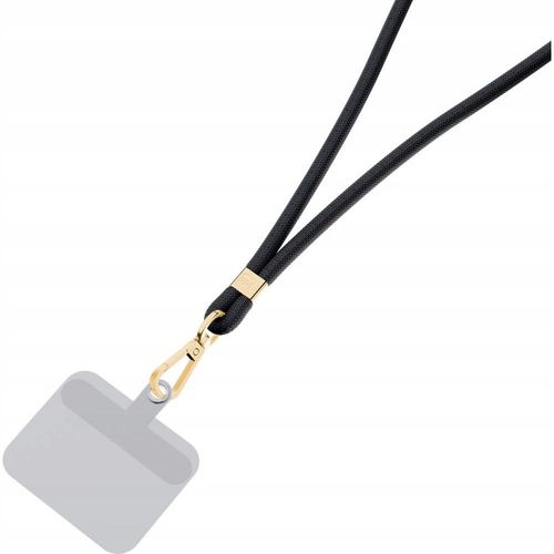 Accessories Black (gold) - 3mk EasyClip Smycz do telefonu regulowana na Arena.pl