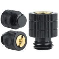 Adapter tuleja redukcja M4 na M12 statywowa aluminium czarna lampy 20 mm