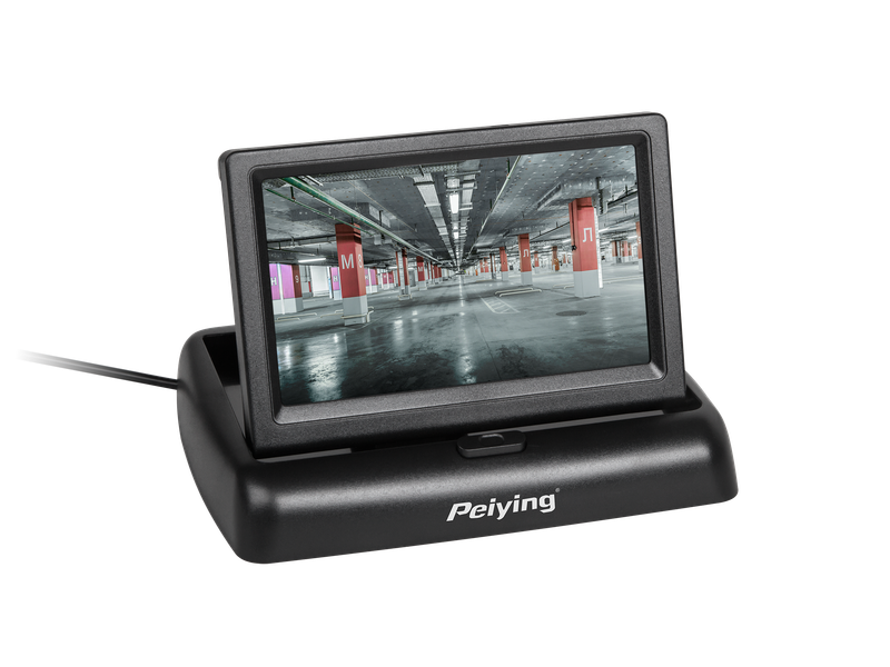 Monitor samochodowy 4,3" do kamery Peiying zdjęcie 2