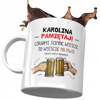 Kubek Dla Karoliny Koleżanki Żony Na Prezent Z Nadrukiem Ze Zdjęciem