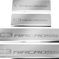 Listwa progowa CITROEN C3 AIRCROSS Stal nierdzewna 304 połysk 4szt